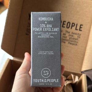 Youth to the People Kombucha + 10% AHA Power Exfoliant (BRAND NEW)